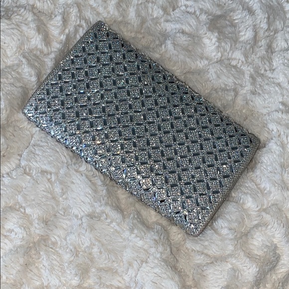 Rhinestone clutch bag - Picture 3 of 5